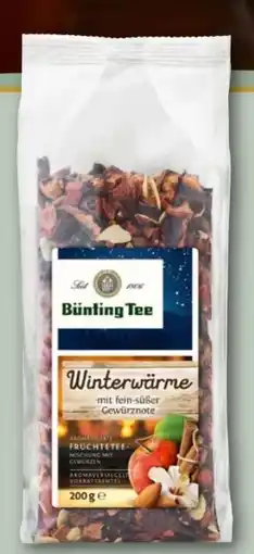 REWE Center Bünting Tee Winterwärme Angebot