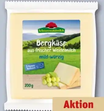 REWE Center Schwarzwaldmilch Bergkäse Angebot