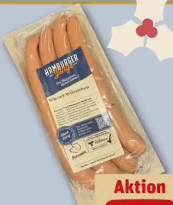 REWE Center Hamburger Jungs Wiener Würstchen Angebot