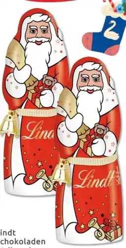 Budni Lindt Schokoladen-Weihnachtsmänner Angebot
