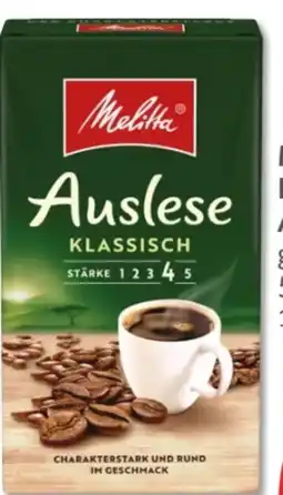 Budni Melitta Kaffee Auslese Angebot