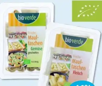 Budni bio-verde Bio Maultaschen Angebot