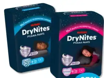 Budni Huggies Drynites Girls Pyjama-Pants Angebot