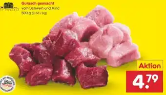 Netto Marken-Discount Gut Ponholz Gulasch Gemischt Angebot
