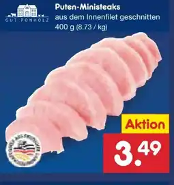 Netto Marken-Discount Gut Ponholz Puten-Ministeaks Angebot
