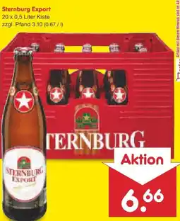 Netto Marken-Discount Sternburg Export Angebot
