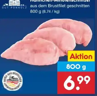 Netto Marken-Discount Gut Ponholz Hähnchen-Minutenschnitzel Angebot