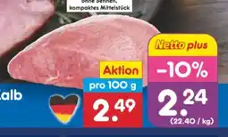 Netto Marken-Discount Lieblings Steakhüfte vom Kalb Angebot