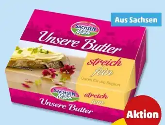 PENNY Sachsenmilch Unsere Butter Streich Fein Angebot