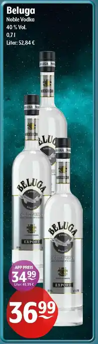 Getränke Hoffmann Beluga Noble Vodka Angebot