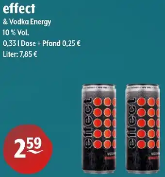 Getränke Hoffmann effect & Vodka Energy Angebot