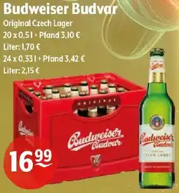 Getränke Hoffmann Budweiser Budvar Angebot