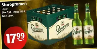 Getränke Hoffmann Staropramen Lager Angebot