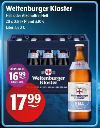 Getränke Hoffmann Weltenburger Kloster Angebot