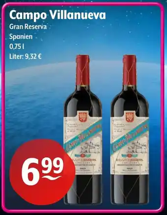 Getränke Hoffmann Campo Villanueva Gran Reserva Angebot