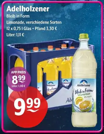 Getränke Hoffmann Adelholzener Bleib in Form Angebot