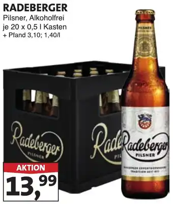 Lösch Depot RADEBERGER Pilsner, Alkoholfrei Angebot