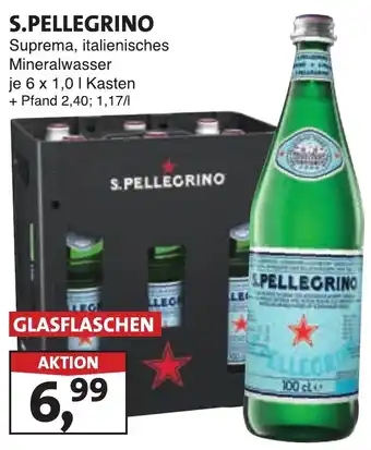 Lösch Depot S.PELLEGRINO Suprema, italienisches Mineralwasser Angebot