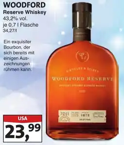 Lösch Depot WOODFORD Reserve Whiskey Angebot