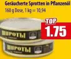 Mix Markt Geräucherte Sprotten in Pflanzenöl Angebot