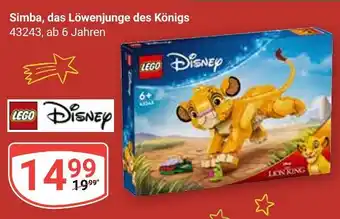 Globus Lego disney simba, das löwenjunge des königs Angebot