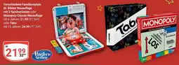 Globus Hasbro gaming dr. bibber neuauflage mit 2 spielvarianten oder monopoly classic neuauflage Angebot
