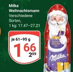 Globus Milka weihnachtsmann Angebot