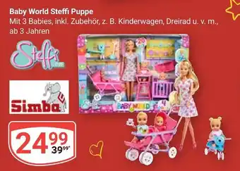 Globus Simba baby world steffi puppe Angebot