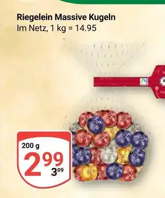 Globus Riegelein massive kugeln Angebot