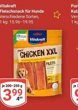 Globus Vitakraft fleischsnack für hunde Angebot