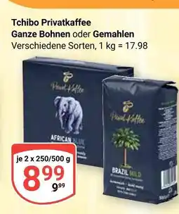Globus Tchibo privatkaffee ganze bohnen Angebot