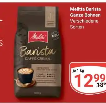 Globus Melitta barista ganze bohnen Angebot