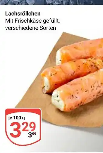 Globus Lachsröllchen Angebot