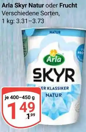 Globus Arla skyr natur Angebot