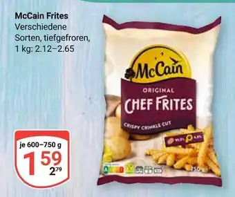 Globus Mccain chef frites Angebot