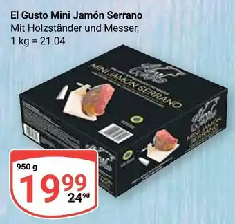 Globus El gusto mini jamón serrano Angebot