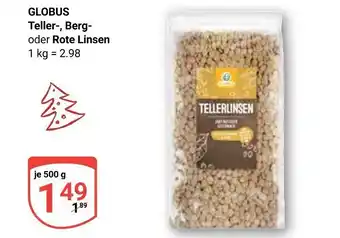 Globus Globus tellerlinsen Angebot
