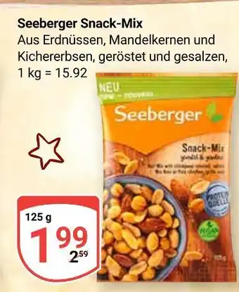 Globus Seeberger snack-mix Angebot