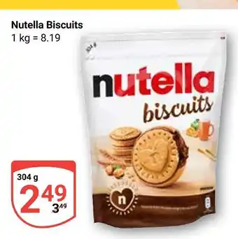 Globus Nutella biscuits Angebot