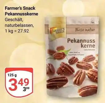 Globus Farmer's snack pekannusskerne Angebot
