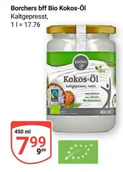 Globus Borchers bff bio kokos-öl Angebot