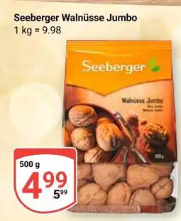 Globus Seeberger walnüsse jumbo Angebot