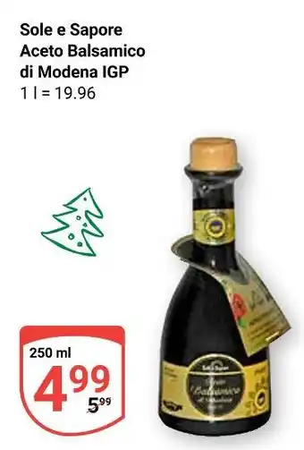 Globus Sole e sapore aceto balsamico di modena igp Angebot