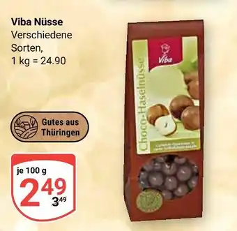 Globus Viba nüsse Angebot