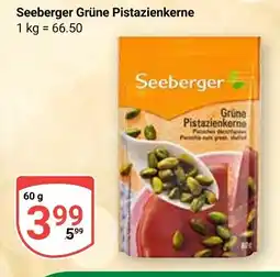 Globus Seeberger grüne pistazienkerne Angebot