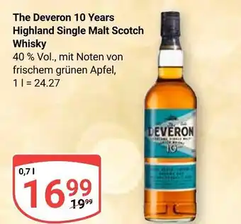 Globus The deveron 10 years highland single malt scotch whisky Angebot