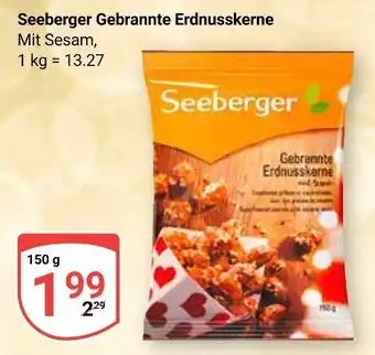 Globus Seeberger gebrannte erdnusskerne Angebot