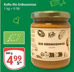Globus Koro bio erdnussmus Angebot