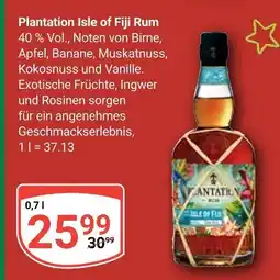 Globus Plantation isle of fiji rum Angebot