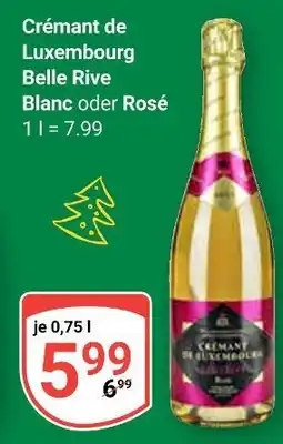 Globus Crémant de luxembourg belle rive blanc Angebot